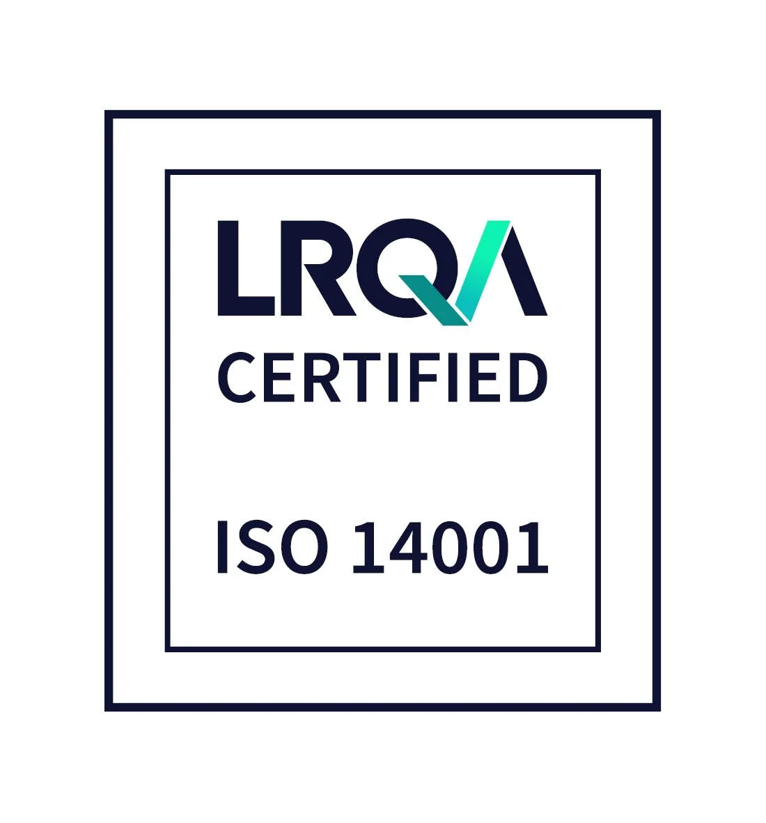 Logo LRQA ISO 14001