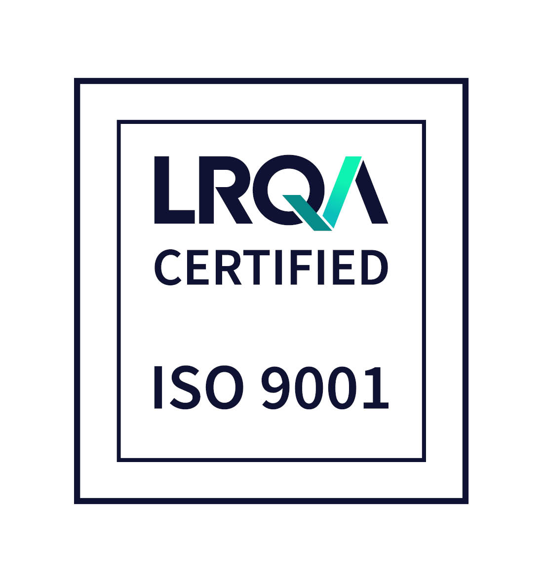 Logo LRQA ISO 9001